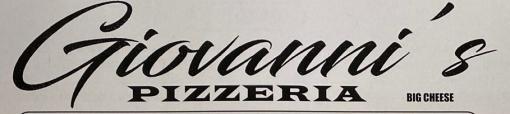 Giovanni's Big Cheese Pizzeria logo